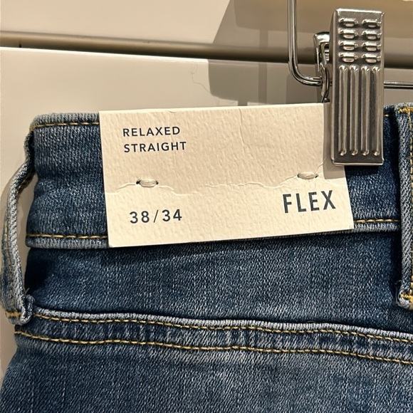 American Eagle Relaxed Straight Fit Men’s Jeans Size 38 x 34 NEW - Picture 6 of 14